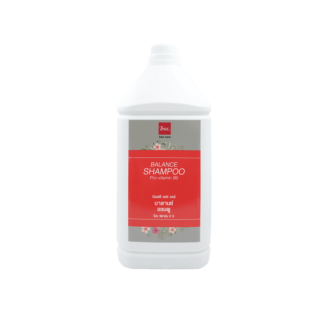 แชมพู BSC Hair Care Balance Shampoo Pro-vitamin B5 บีเอสซี แฮร์ แคร์ บาลานซ์ แชมพู โปร วิตามิน บี5 3500ml